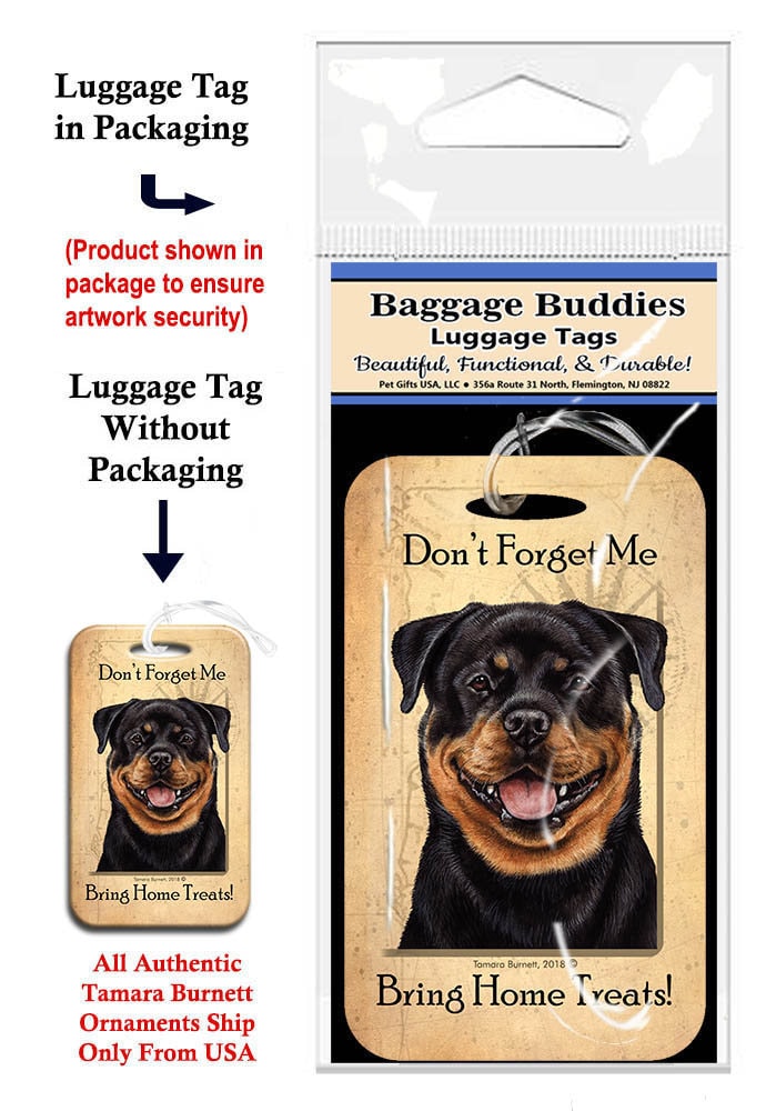 Baggage Buddies Gepäckanhänger Rottweiler Baggage Buddies Gepäckanhänger Rottweiler von PegasusPetsCo