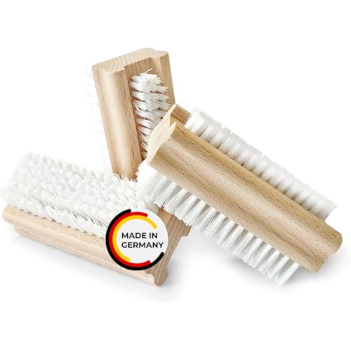 Peggy Perfect Nagelbürsten 3er Set – Handbürste Handwaschbürste aus zertifiziertem Buchenholz mit Kunstfiberborsten hart & weich. Kinder Handbürste – Fingerbürste – Fingernagelbürste & Handwaschbürste Peggy Perfect Nagelbürsten 3er Set – Handbürste Handwaschbürste aus zertifiziertem Buchenholz mit Kunstfiberborsten hart & weich. Kinder Handbürste – Fingerbürste – Fingernagelbürste & Handwaschbürste von Peggy Perfect