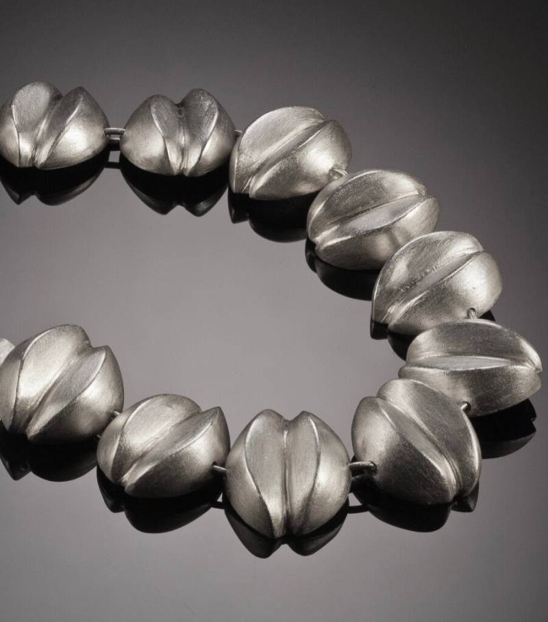 Silber Kaffee Ban Armband von PeggyShiffrinDesigns