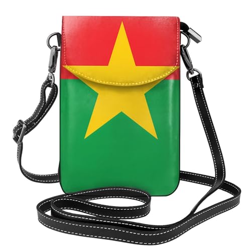 Pegqcvam Burkina Faso Kleine Handy-Geldbörse, Blumendruck, Umhängetasche, PU-Leder, Mini-Geldbörse mit Schultergurt, sicherer Magnetverschluss. Pegqcvam Burkina Faso Kleine Handy-Geldbörse, Blumendruck, Umhängetasche, PU-Leder, Mini-Geldbörse mit Schultergurt, sicherer Magnetverschluss. von Pegqcvam