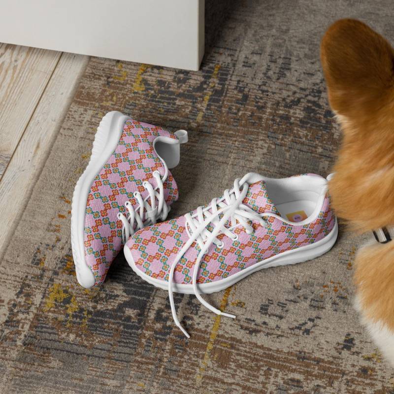 Ultraleichte Freizeitschuhe - Flyknit-Material, Eva-Gummisohle, Weiche Einlegesohle, Atmungsaktives Futter, Gepolsterter Kragen von PeheVonPetra