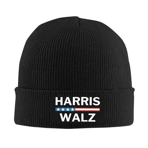 Harris-Walz 2024 Kamala Harris für Präsident Save Democracy Strickmütze Wintermütze Beanie Cap von Peiyeety