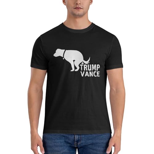 Sogar Mein Hund hasst Trump Vance. Lustiges Anti-Trump Vance-T-Shirt „Fuck Trump Vance für Herren, klassisches kurzärmliges T-Shirt aus Baumwolle Sogar Mein Hund hasst Trump Vance. Lustiges Anti-Trump Vance-T-Shirt „Fuck Trump Vance für Herren, klassisches kurzärmliges T-Shirt aus Baumwolle von peiyeety