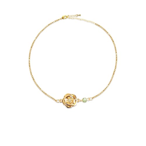 Personalisierte Geburt Blume Armband, 3D Geburtstag Blumen Armband zierlich Gold Floral Armband Mütter Tag Geschenke für Mama Oma, Weihnachten Geburtstag benutzerdefinierte Schmuck Geschenk für Sie von Pekdi