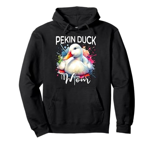 Pekin Duck Mom Pekingente Mama Pullover Hoodie von Pekingente Mama Für Damen