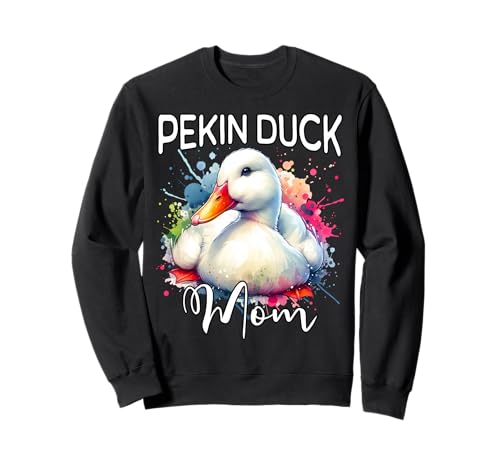 Pekin Duck Mom Pekingente Mama Sweatshirt von Pekingente Mama Für Damen