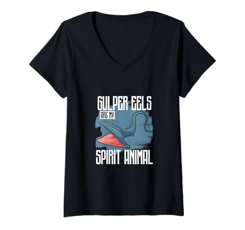 Damen Seelenverwandt mit Pelikanaal T-Shirt mit V-Ausschnitt Damen Seelenverwandt mit Pelikanaal T-Shirt mit V-Ausschnitt von Pelikanaal Designs