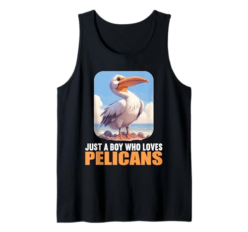 Herren Pelikane Pelikan Tank Top von Pelikane Pelikan Tier Shop