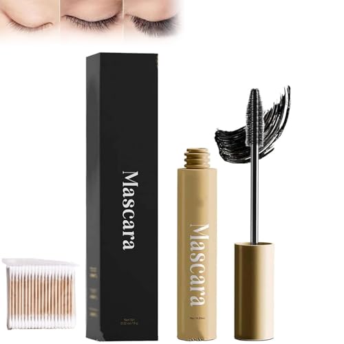 Beauty Mascara for Older Women,Volume & Lengthening Mascara Styling Eyelash,Eyelash Serum for Women,Waterproof & Sweatproof Long Lasting Non-smudged (Black) von Pelinuar