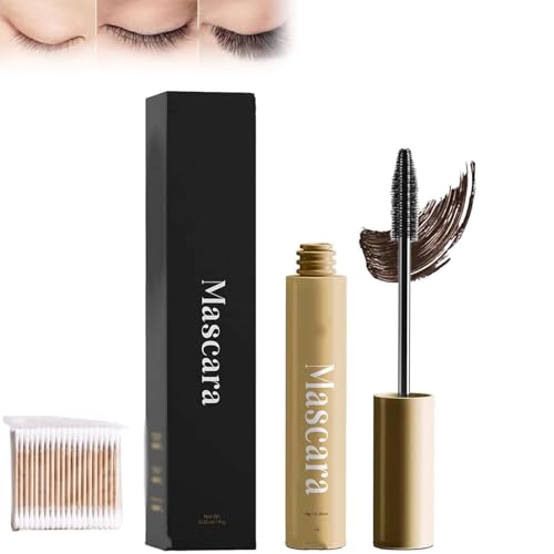 Beauty Mascara for Older Women,Volume & Lengthening Mascara Styling Eyelash,Eyelash Serum for Women,Waterproof & Sweatproof Long Lasting Non-smudged (Brown) von Pelinuar