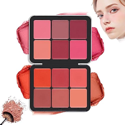 Carla Secret Concealer Palette - 12 Colors Carla Secret Makeup, Carla Secret Cream Blush Palette,Concealer Foundation Palette,Long-Wearing Full Coverage Makeup for All Skin Types (Blush) von Pelinuar