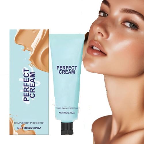 Cream All-Over Complexion Perfector,Long-Lasting Cc Cream Foundation,Hydrating Full Coverage Concealer,Improves Uneven Skin Tone (1 Pcs) von Pelinuar