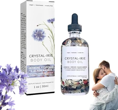 Crystal Irie Pheromone Body Oil,Crystal Irie Body Oil,Crystal Irie Pheromone Body Oil Perfume For Women,Pheromone Body Intention Oil Crystal Irie,Enhance Focus And Ignite Your Intuition (1 Pcs) von Pelinuar