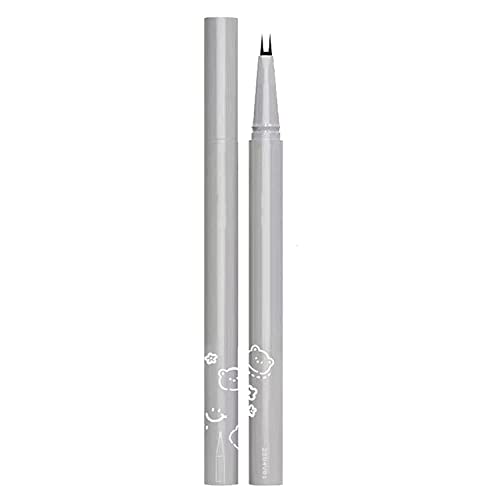 Double Tip Lower Eyelash Pencil - Waterproof Liquid Eyeliner, Lower Lid Eyeliner Pencil,Eyelash Pencil Long Lasting Sweat Proof Without Taking Off Makeup (Black) von Pelinuar