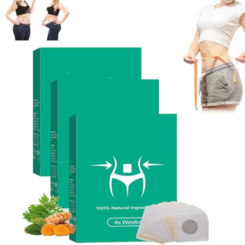 Firming Skin and Body Shaping Care Patch,Natural Ingredients Patchs for Women,Gentle and Effective,Moisturizing Skin (Green, 3 Box) von Pelinuar