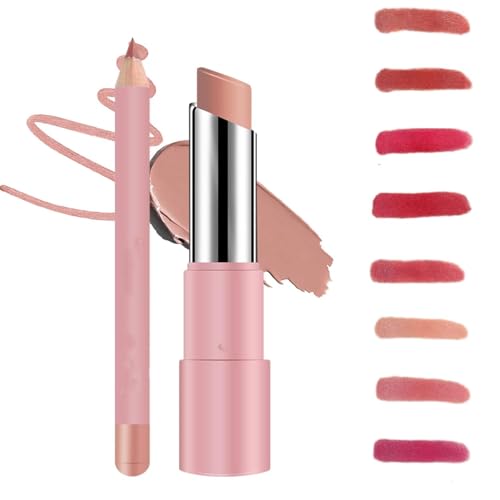 Genli Glaze Oil Balm,Genli Lip Balm,Long-Lasting Waterproof Matte Lipstick Set,Long-Lasting Moisturizing Smooth Shine Balms,Non-Stick Lipstick (06#) von Pelinuar