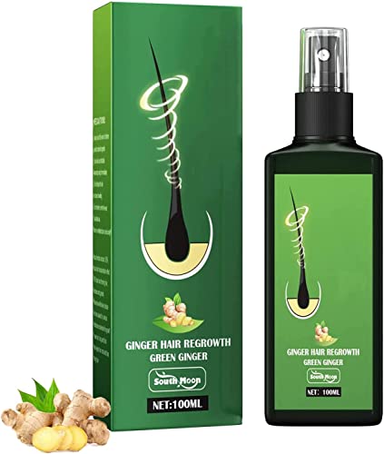 GrowthPlus pflegendes Ingwer-Spray, organisches Wachstum plus pflegendes Ingwerspray, natürlich pflegendes Haar-Kopfhautspray, Nachwachs-pflegendes Ingwer-Spray für Männer und Frauen (1 Stück) von Pelinuar