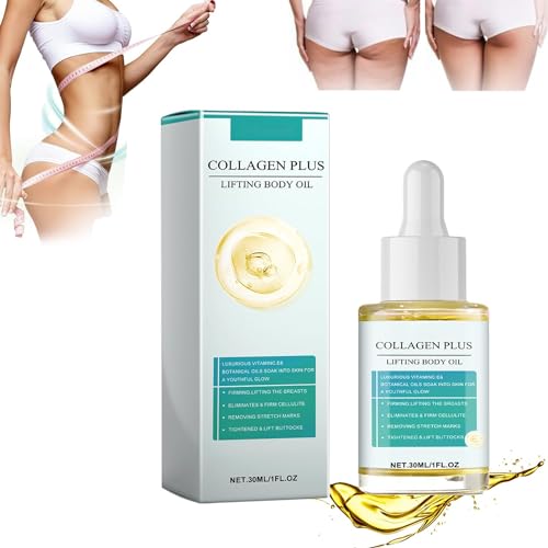 KISSHI CollagenPlus Lifting Body Oil - 2024 New Collagen Plus Lifting Body Oil,Advanced Collagen Lifting Body Oil Skin Tightening,Body Lift Oil,Anti-Aging Collagen Body Oil for Women (1 Pcs) von Pelinuar