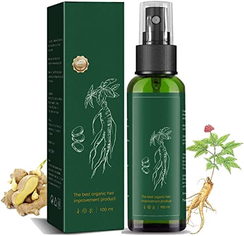 KORTIN Red Ginseng Haar-Regenerationsspray,Hyungang Korea Ginseng Haarnachwachs-Serum Spray,Kräuterhaarwachstumssensor,Haarnachwachs-Essenz für Damen&Herren,Schnelles Nachwachsen der Haare (1 Pcs) von Pelinuar