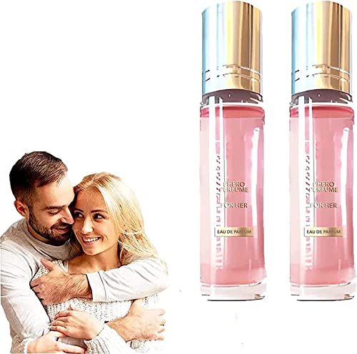 Lunex Phero Parfüm, Pheromon-Parfümspray für Frauen, langanhaltendes Pheromon-Parfüm, Pheromonöl für Frauen, um Männer anzuziehen, Pheromon-Unisex-Parfümöl zum Rollen für Frauen (2 Stück) von Pelinuar