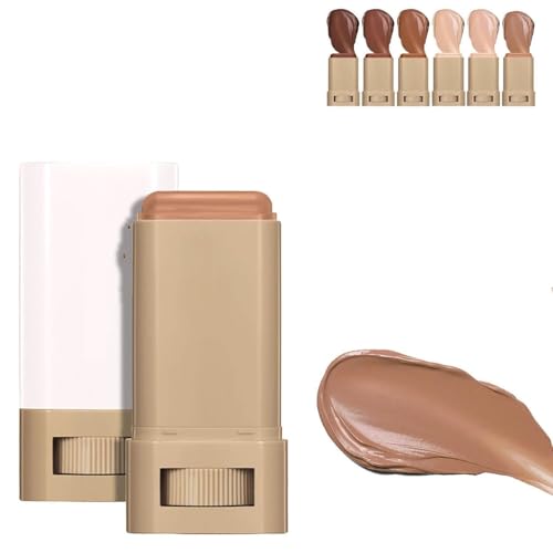 Melambo Skin Tint,Serum Boosted Skin Tint Balm,Foundation Stick Beauty Balm Serum Boosted Skin for Women's Makeup,Conceale & Smooths (#6, 1Pcs) von Pelinuar