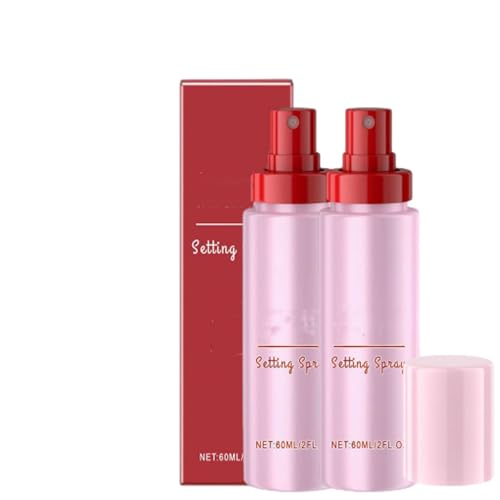 Powder Melt Glass Setting Spray,Ultra-Smooth Finish- Size Setting Spray,Hydrating Makeup Setting Sprays,Moisturizing Skin,Makeup Wear Up To 12 Hours (2) von Pelinuar