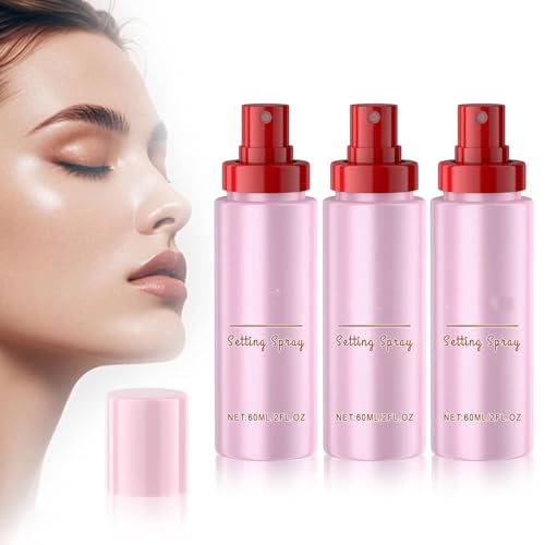 Powder Melt Glass Setting Spray,Ultra-Smooth Finish- Size Setting Spray,Hydrating Makeup Setting Sprays,Moisturizing Skin,Makeup Wear Up To 12 Hours (3) von Pelinuar