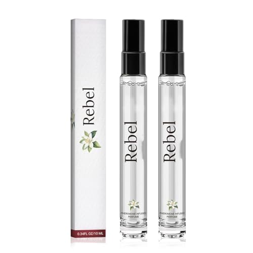 Rebel Pheromone Cologne for Men,2024 New Rebel by Alloura for Men,Alloura Pheromone Perfume,Rebel Alloura Pheromone Cologne for Men,Men's Long Lasting Pheromone Fragrance (2 Pcs) von Pelinuar