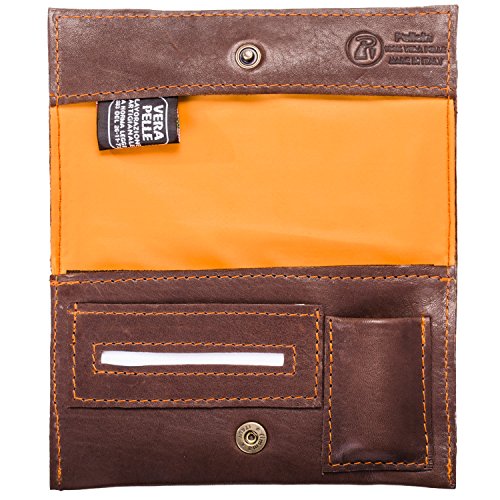 Pellein, Nurem, Tabaktasche aus echtem Leder, für Filter, Blättchenhalter und Feuerzeug Handgefertigt in Italien. Pellein, Nurem, Tabaktasche aus echtem Leder, für Filter, Blättchenhalter und Feuerzeug Handgefertigt in Italien. von Pellein