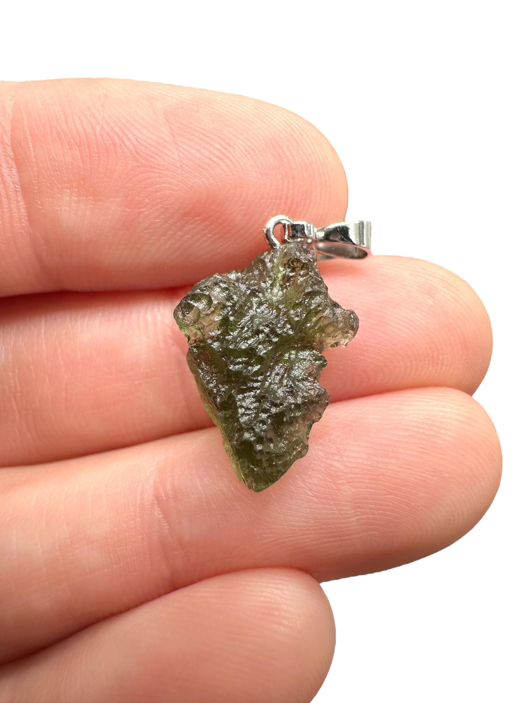 Moldavit Anhänger 1, 2G von PeltramMinerals