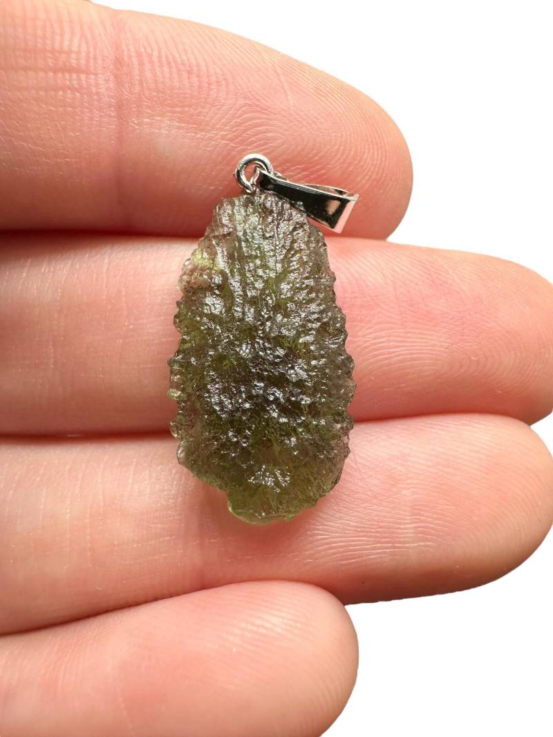 Moldavit Anhänger 1, 5G von PeltramMinerals