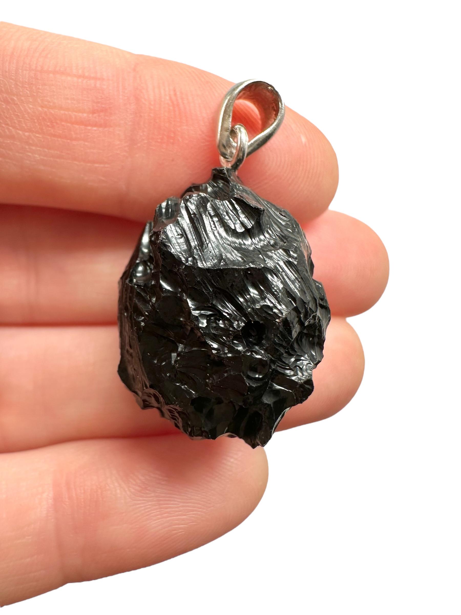 Silber-Bilitonit-Anhänger 9G von PeltramMinerals