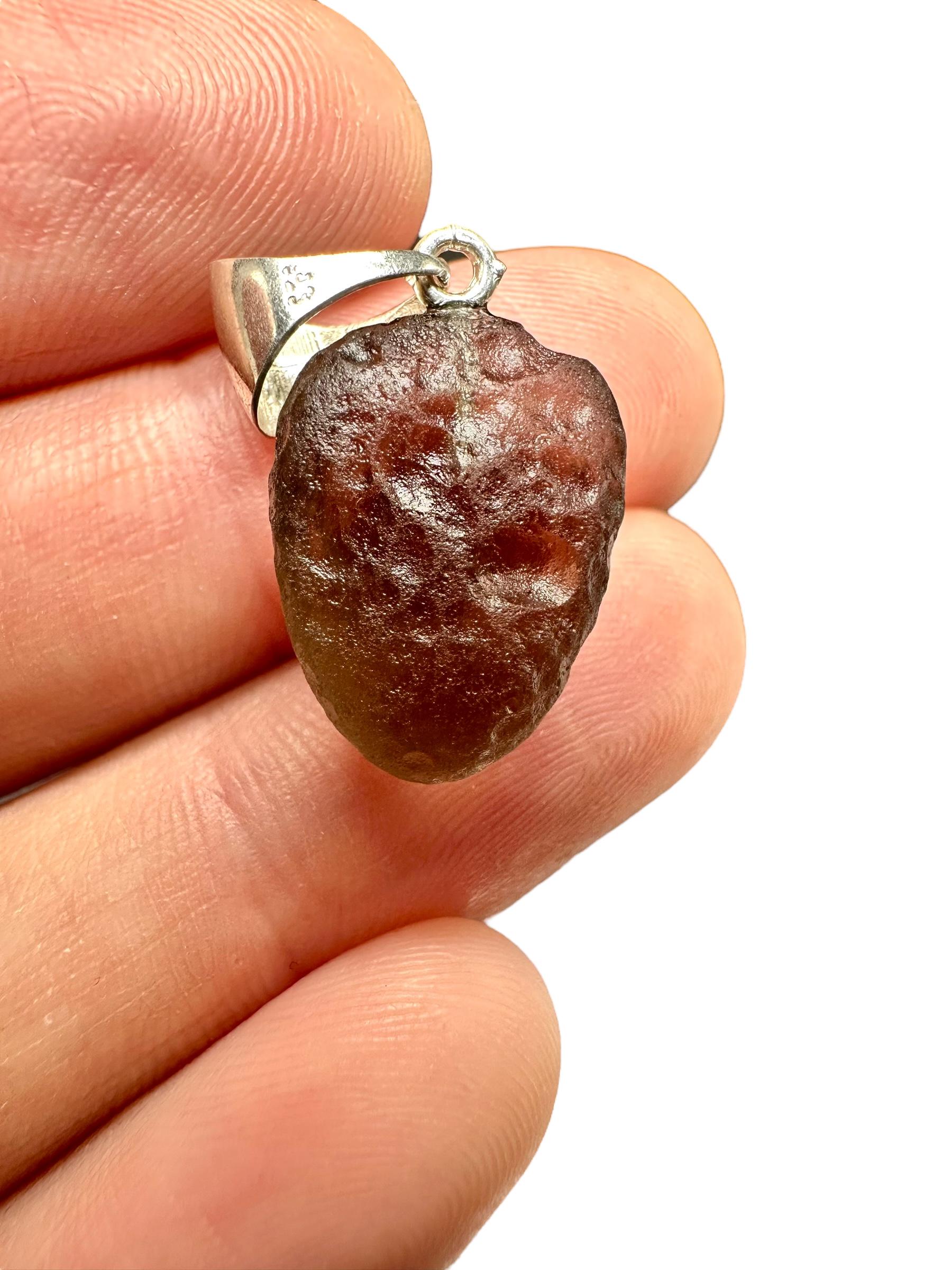 Silber Colombianit Anhänger von PeltramMinerals