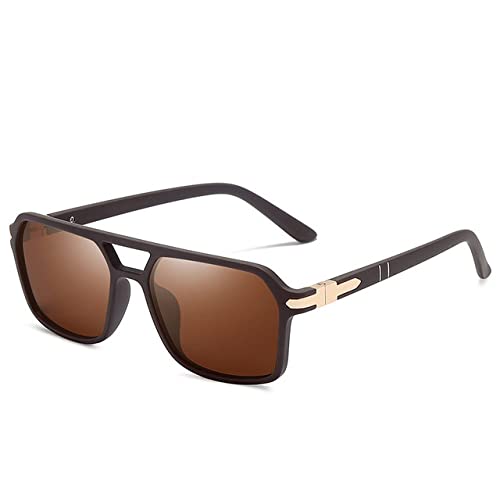 PenKee Polarisierte Herren-Sonnenbrille im Vintage-Stil, Vintage-Sonnenbrille von PenKee