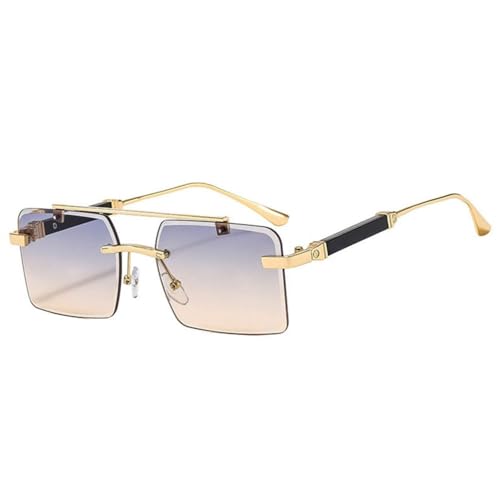 PenKee Quadratische Sonnenbrille für Herren, Vintage-Brille, quadratische Sonnenbrille für Damen von PenKee