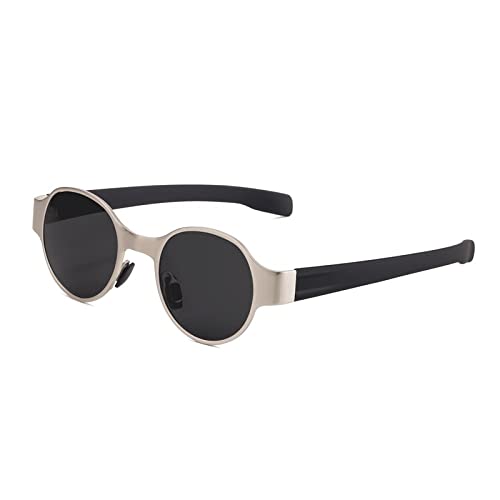 PenKee Stil Runde Sonnenbrille Männer Frauen Vintage Polarisierte Sonnenbrille Retro Brillen UV400 Shades von PenKee