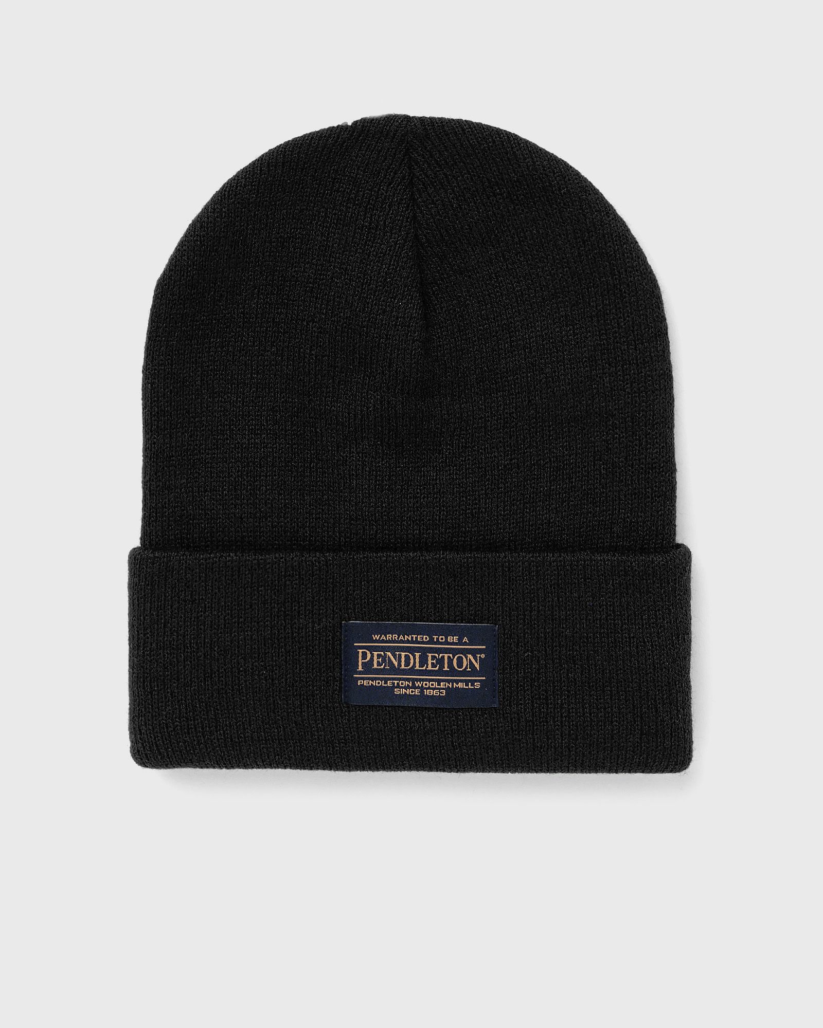 PENDLETON BEANIE men Beanies black in Größe:ONE SIZE von Pendleton