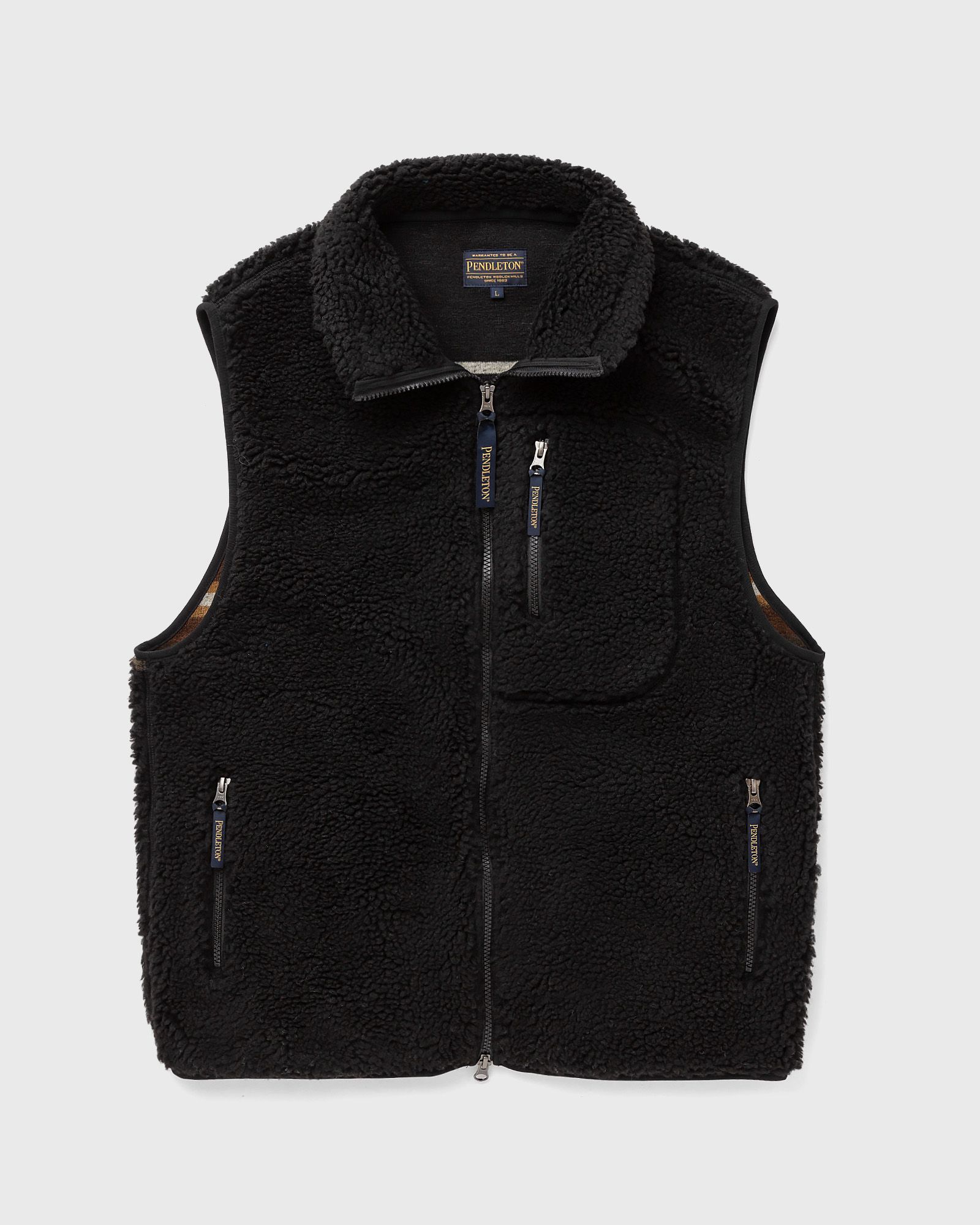 Pendleton BOA STAND VEST BLACK HARDING men Vests black in Größe:M von Pendleton