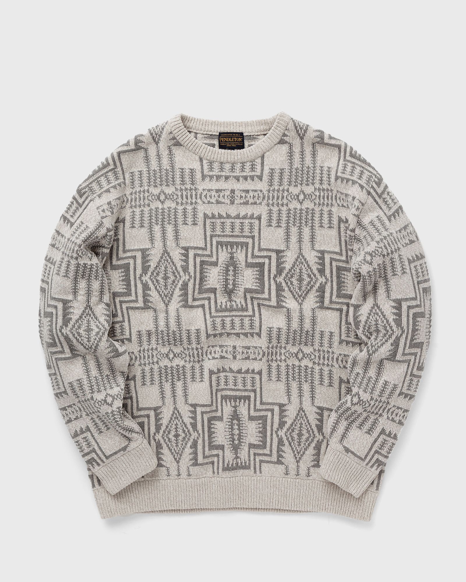 Pendleton CREWNECK PULLOVER IVORY HARDING STAR men Pullovers white in Größe:M von Pendleton