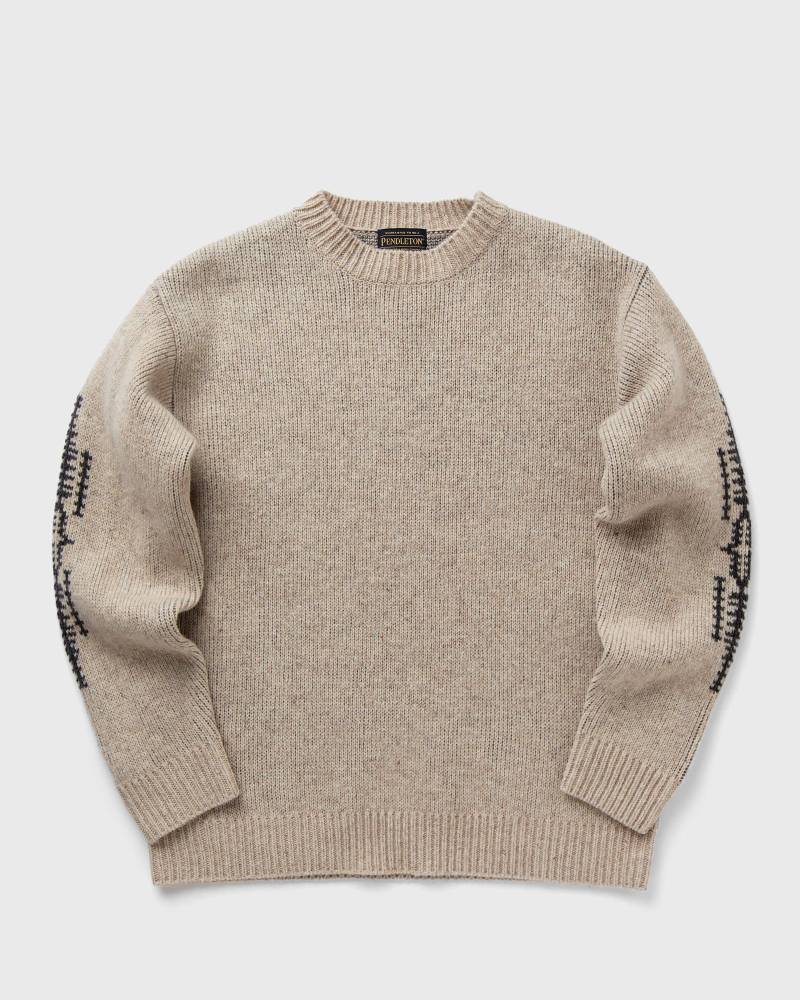 Pendleton CREWNECK SWEATSHIRT men Pullovers white in Größe:M von Pendleton