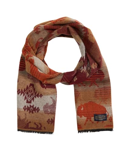 Pendleton Damen Jacquard Schal, Prairie Rush Hour Kupfer, Einheitsgröße von Pendleton