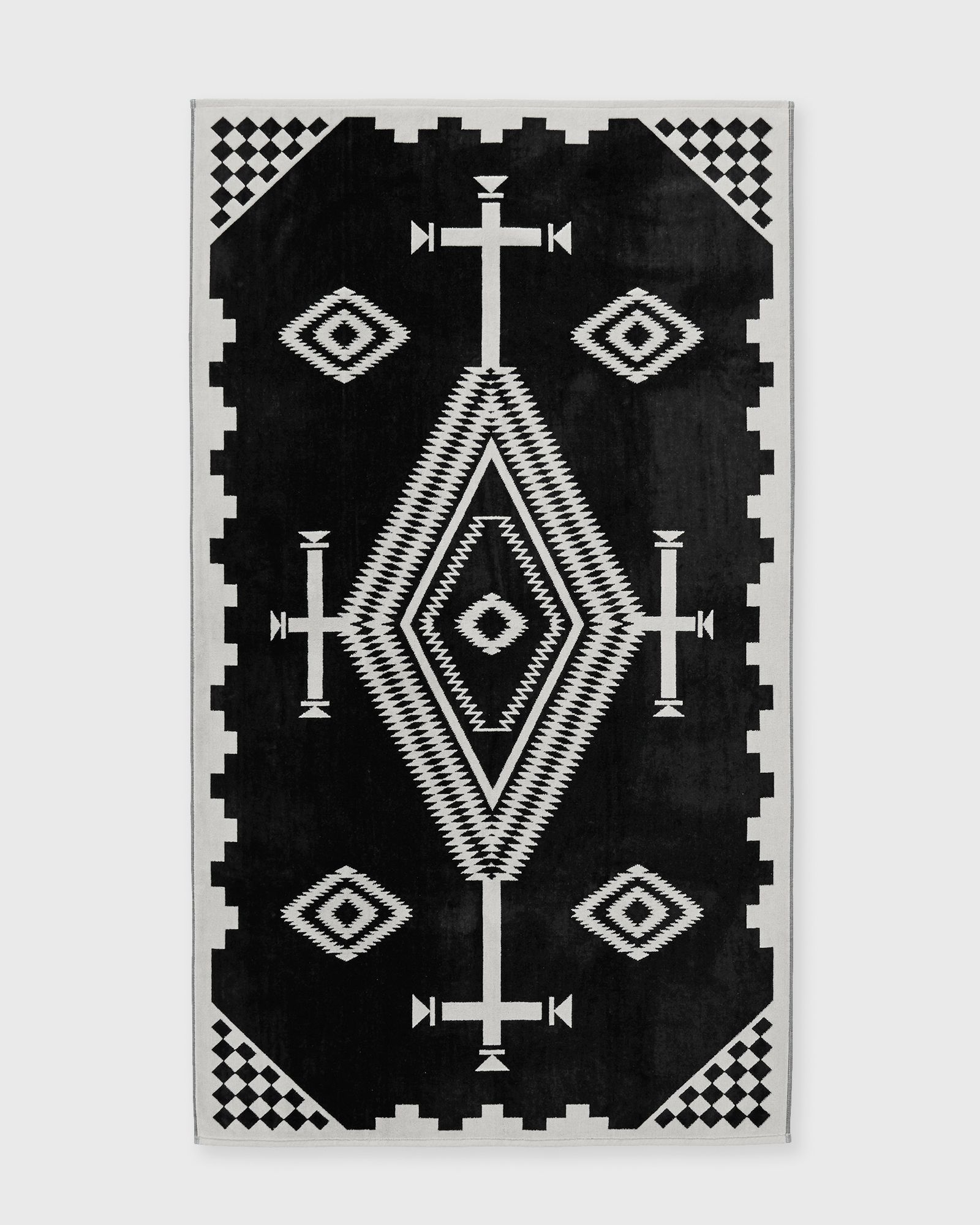 Pendleton Jacquard Beach Towel - Los Ojos (177 X 101 CM) men Bathing black in Größe:ONE SIZE von Pendleton