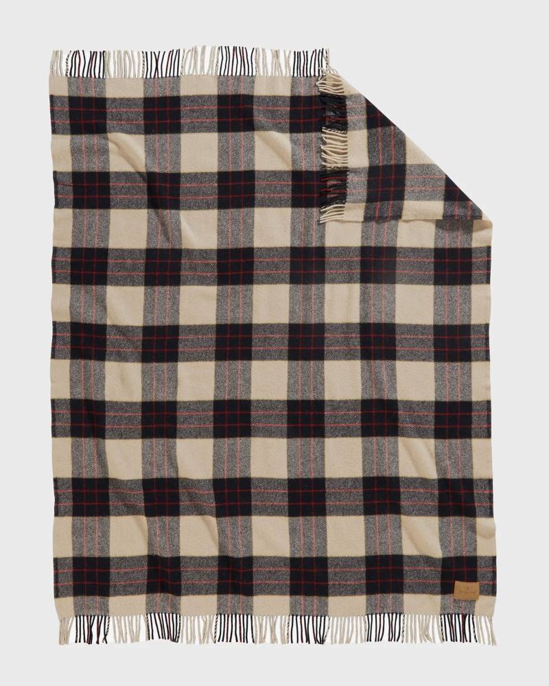Pendleton MOTOR ROBE WITH CARRIER men Home deco black|beige in Größe:ONE SIZE von Pendleton
