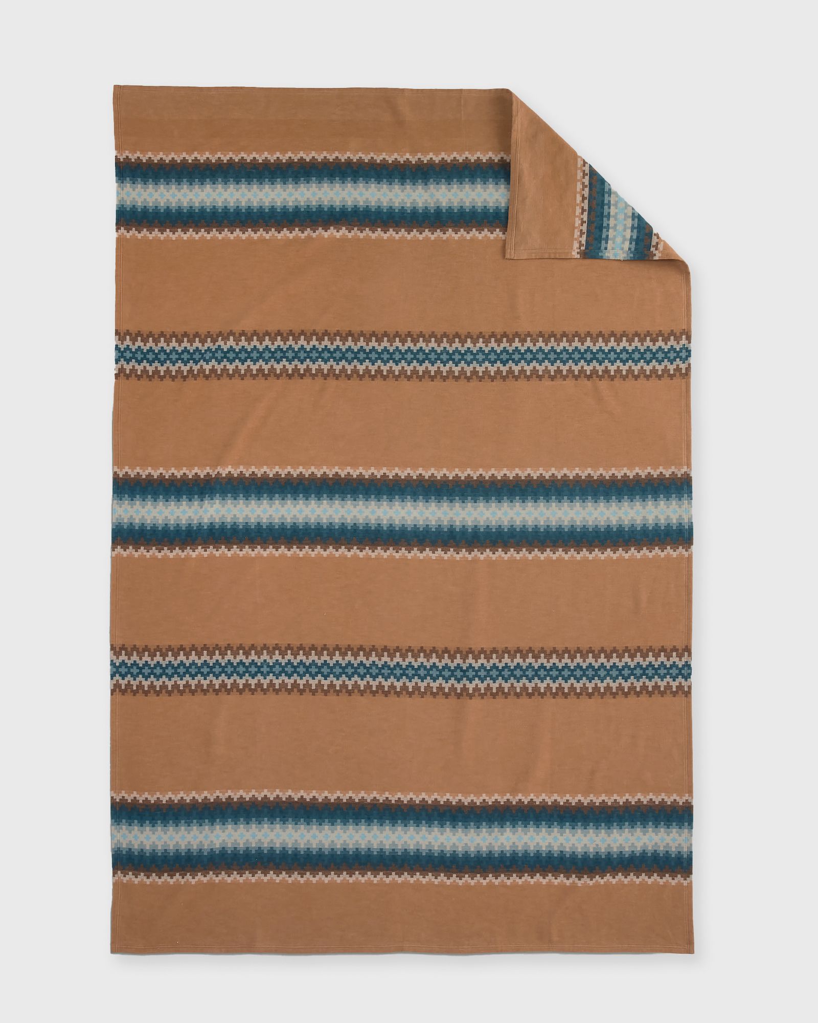 Pendleton OC JACQUARD TWIN BLANKET LUNA MESA, CASHEW men Textile multi in Größe:ONE SIZE von Pendleton