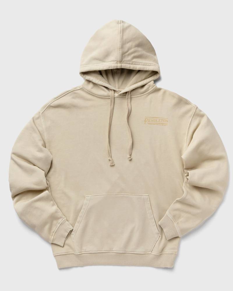Pendleton TRADE MARK HOODIE men Hoodies beige in Größe:S von Pendleton