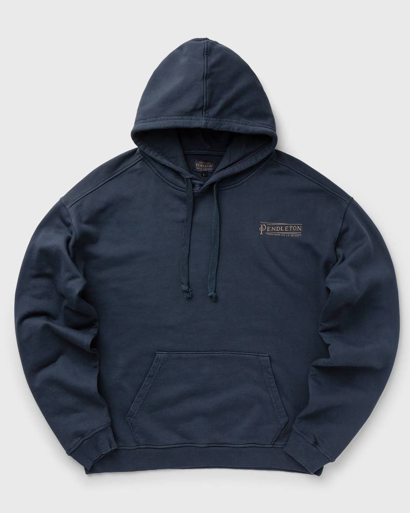 Pendleton TRADE MARK HOODIE men Hoodies blue in Größe:L von Pendleton