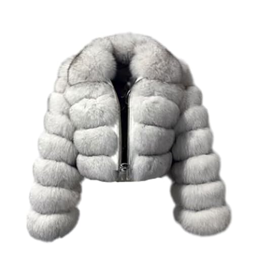 PengGengA Damen Kunstpelz Mantel Kurze Winterjacke Plüschjacke Faux Pelz Kunstfell Pelzmantel Outwear Reißverschluss Offener Front Strickjacke Parka - Ben, S PengGengA Damen Kunstpelz Mantel Kurze Winterjacke Plüschjacke Faux Pelz Kunstfell Pelzmantel Outwear Reißverschluss Offener Front Strickjacke Parka - Ben, S von PengGengA