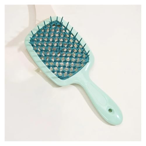 1/2 teile/satz Kopfhaut Massage Kamm Auszuhöhlen Kamm Shampoo Massage Bürste for Bad Haar Waschen Spray Flasche(1pc comb Dgreen) von Pengchang