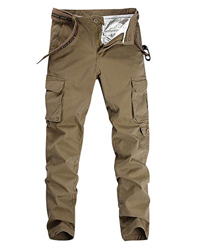 Cargohose Herren Cargo Hose Militär Hosen Stretch Pants Arbeitshose Cargohosen Lang Männer Skinny Herrenhose Slim Fit Mit Seitentaschen Outdoor Freizeithose Kampfhose Wanderhose Übergrößen Khaki 38 Cargohose Herren Cargo Hose Militär Hosen Stretch Pants Arbeitshose Cargohosen Lang Männer Skinny Herrenhose Slim Fit Mit Seitentaschen Outdoor Freizeithose Kampfhose Wanderhose Übergrößen Khaki 38 von Pengniao
