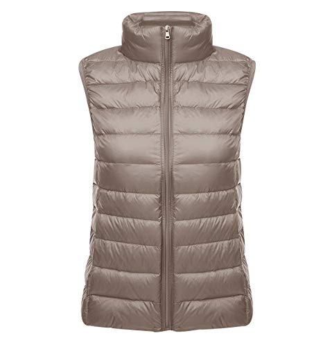 Leichte Daunenweste Damen Steppweste Leicht Ärmellose Daunen Weste Damen Dünne Übergröße Ultraleicht Light Daunenjacke Ärmellos Daunenmantel Steppjacke Ultraleichte Große Größen Winter Khaki L Leichte Daunenweste Damen Steppweste Leicht Ärmellose Daunen Weste Damen Dünne Übergröße Ultraleicht Light Daunenjacke Ärmellos Daunenmantel Steppjacke Ultraleichte Große Größen Winter Khaki L von Pengniao